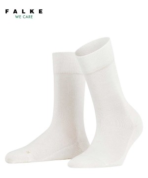 Dámské Ponožky Falke Sensitive London Socks Bílé | 6391RVPCT