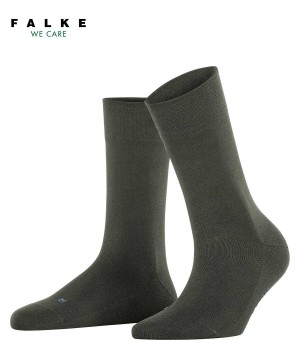 Dámské Ponožky Falke Sensitive New York Socks Zelene | 5761DTIJC