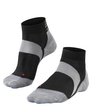 Dámské Sports Socks Falke BC6 Pro Short Biking Short sock Černé | 8760AMBVH