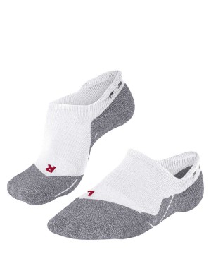 Dámské Sports Socks Falke RU3 Comfort Invisible Running Invisibles Bílé | 8394IBTHQ