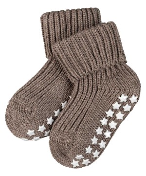 Dítě Ponožky Falke Cotton Catspads House socks Hnědé | 4138WNPVT