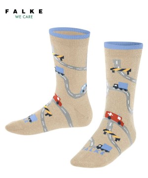 Dětské Ponožky Falke City Life Socks Béžový | 5978YFTBZ