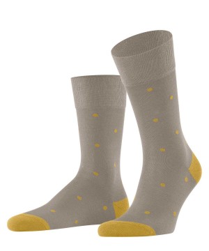 Pánské Ponožky Falke Dot Socks Béžový | 8123UBAER