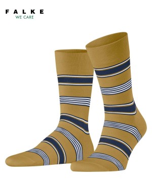 Pánské Ponožky Falke Marina Stripe Socks Žluté | 5809SJXAH