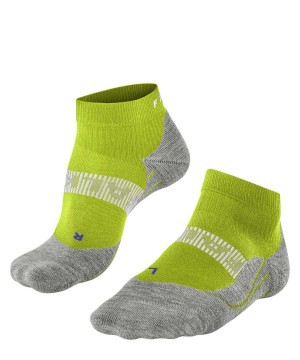 Pánské Ponožky Falke RU4 Endurance Cool Short Running Short sock Zelene | 4205DKAJY
