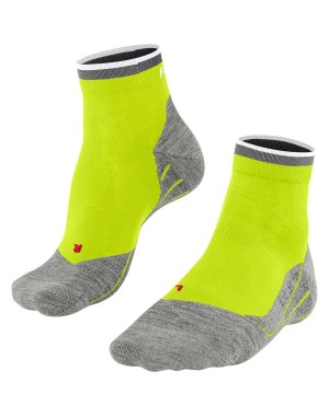 Pánské Ponožky Falke RU4 Endurance Short Reflect Running Short sock Zelene | 1572GQCZX
