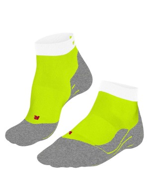 Pánské Ponožky Falke RU4 Endurance Short Running Short sock Zelene | 4026YBMIZ