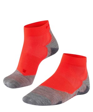 Pánské Ponožky Falke RU5 Race Short Running Short sock Červené | 0419ZPCXI